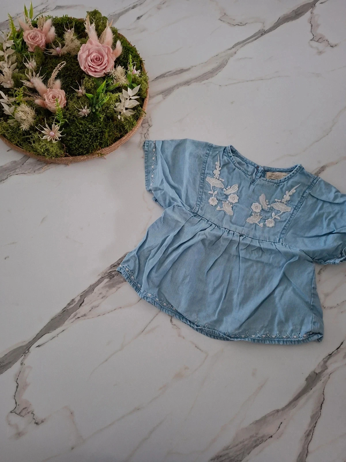 Blouse fille 9/12mois - Zara
